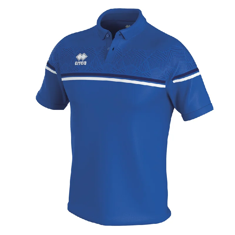 Errea Dominic Polo Shirt (Blue/Navy/White)