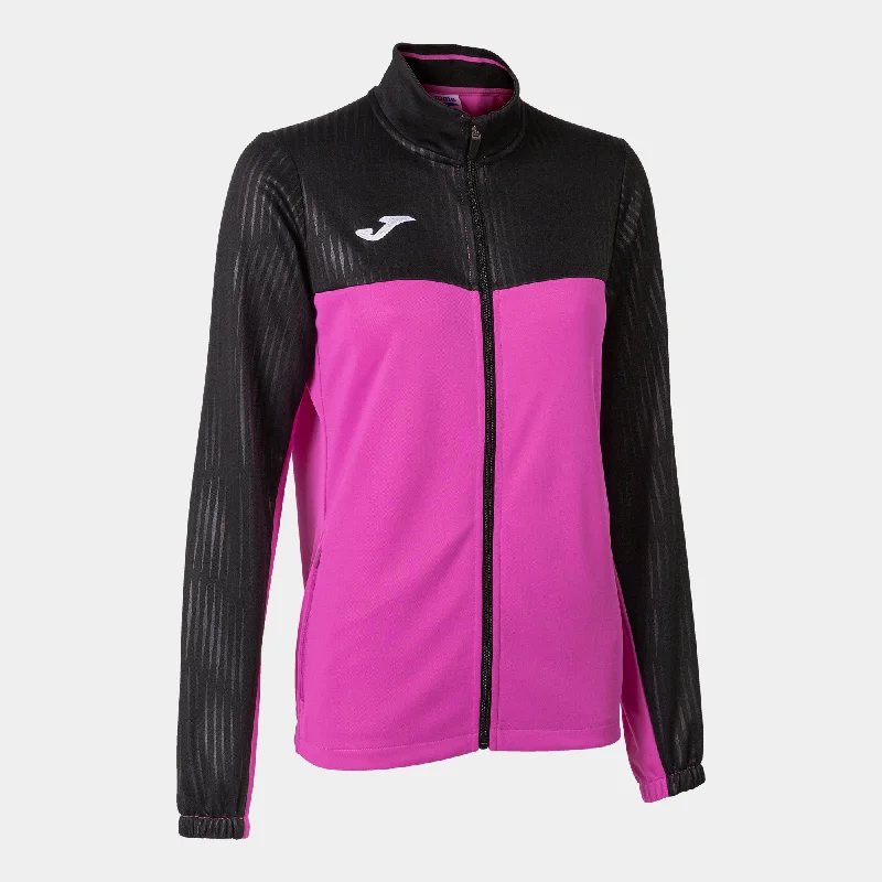 Joma Montreal Ladies Jacket (Fucsia/Black)