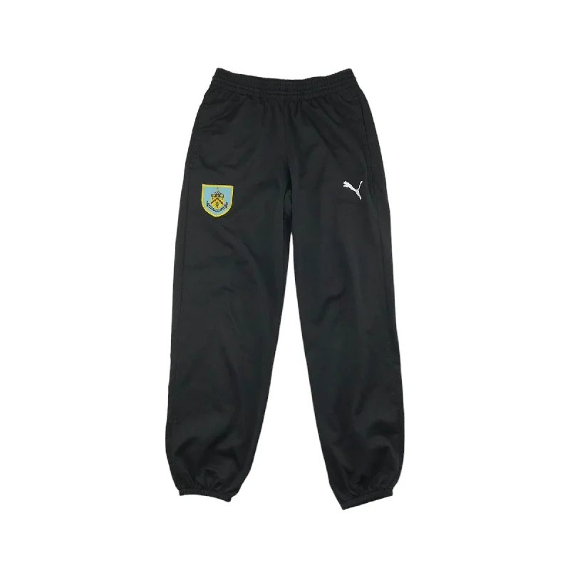 Puma Joggers Age 10 Black Burnley FC