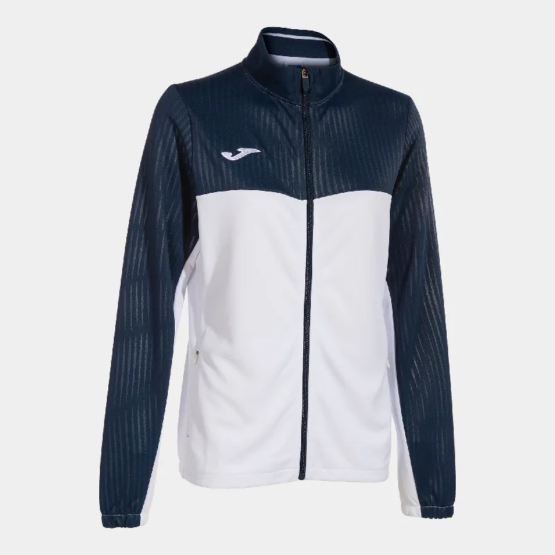 Joma Montreal Ladies Jacket (White/Dark Navy)