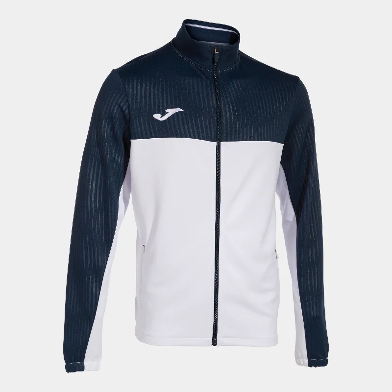 Joma Montreal Jacket (White/Dark Navy)