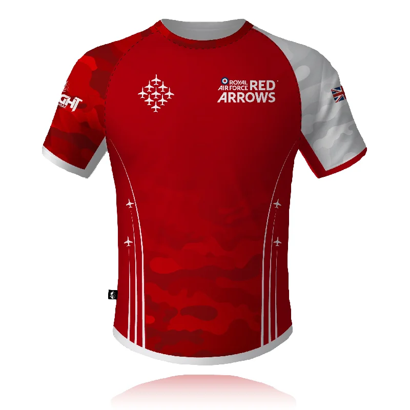 Red Arrows 2025 V1 (Red) - Tech Tee