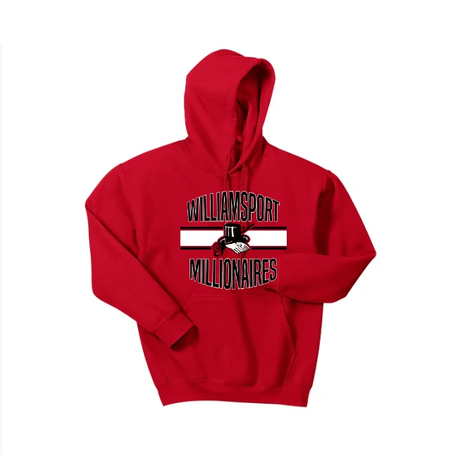 Williamsport Millionaires Adult Basic Hooded Sweatshirt