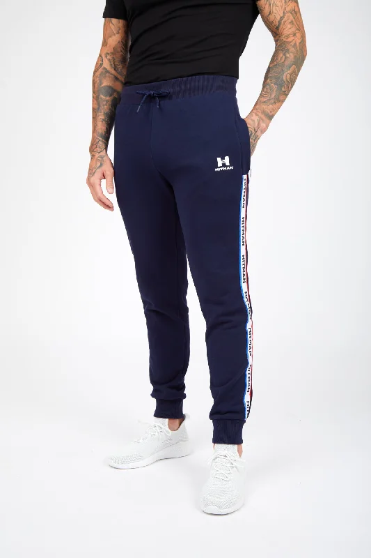 NAVY - JOGGERS- TRI TAPE