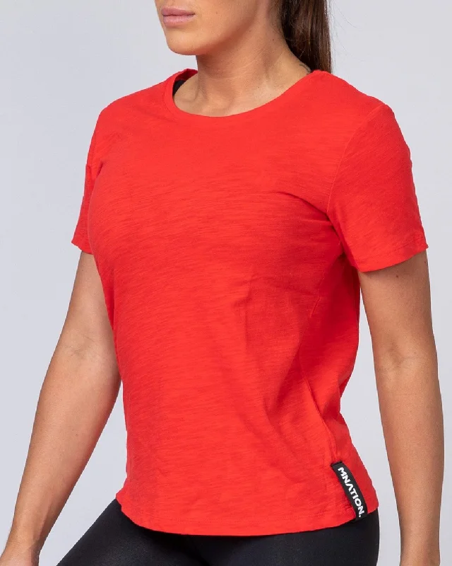 Classic Womens Tee - Red