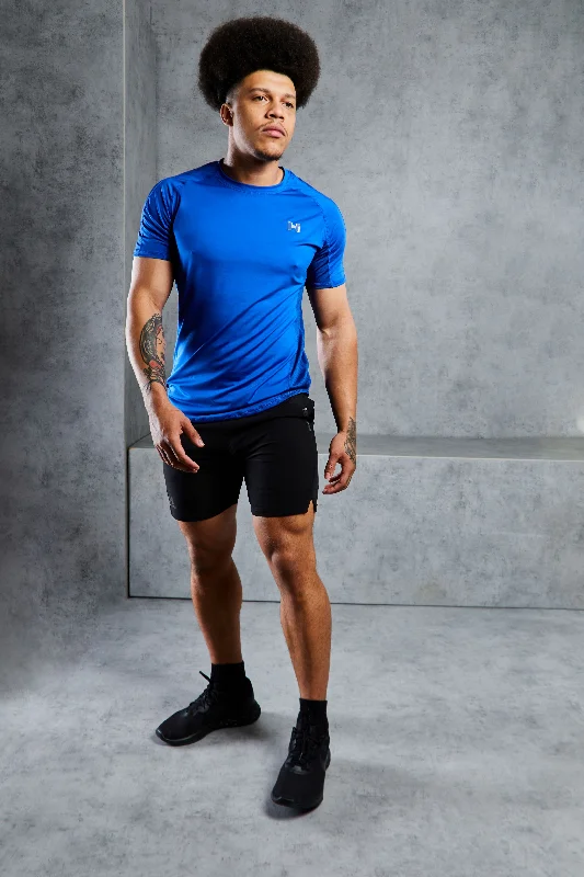 Blue Cool Fit Gym T-Shirt