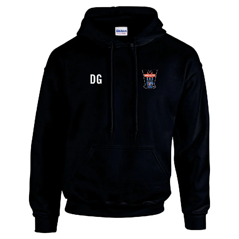 Manchester Roller Hockey Gildan Heavy Blend Hoodie (Black)