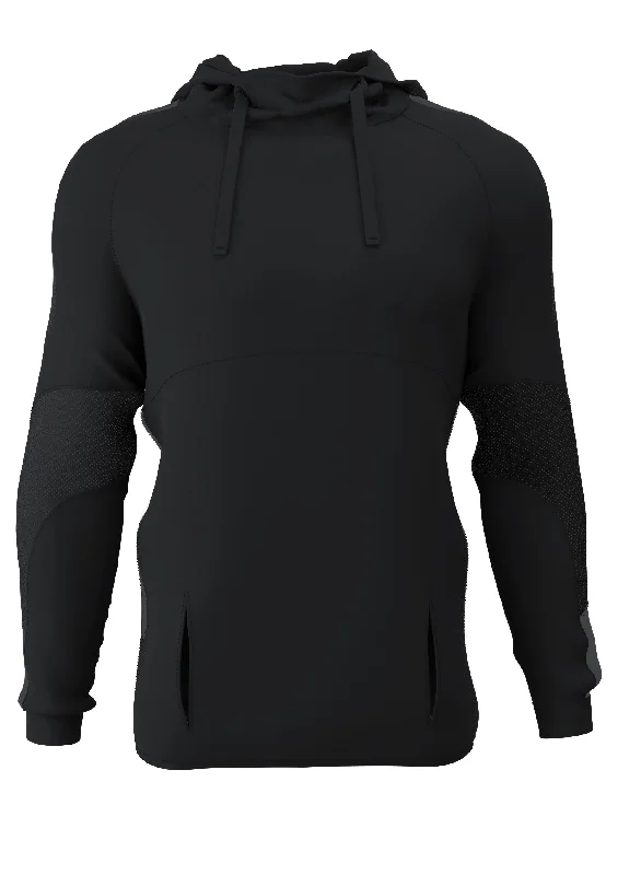 Customkit Teamwear Pro Poly Hoody (Black)