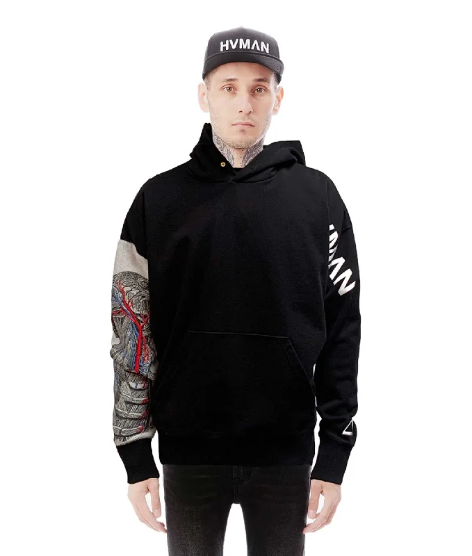 Pullover Sweatshirt In Black