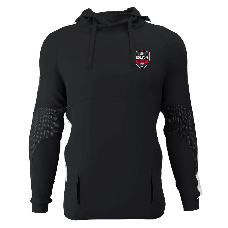 BMSS Edge Pro Poly Hoodie (Black/White)