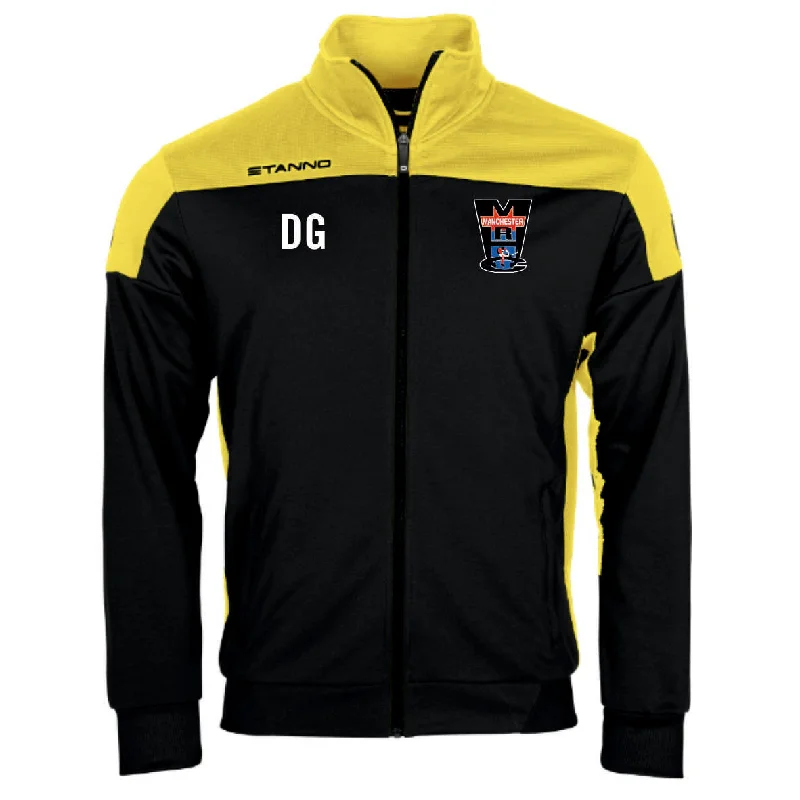 Manchester Roller Hockey Stanno Pride TTS Training Jacket (Black/Yellow)