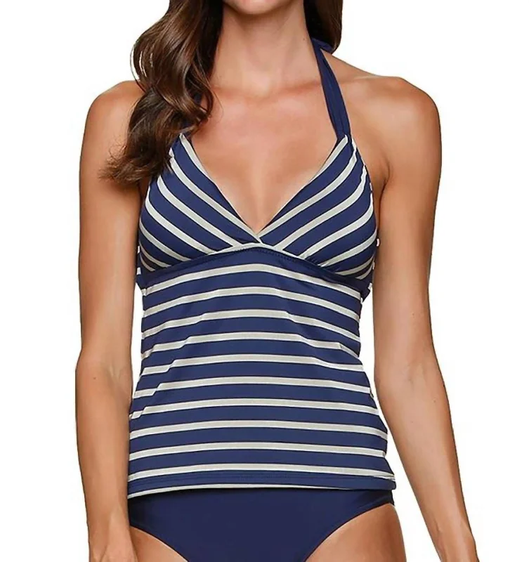 St. Tropez Chloe Tankini Top In Szp