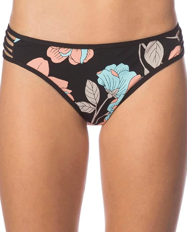 Strappy Hipster Bikini Bottom In Bik 40 Flower Week