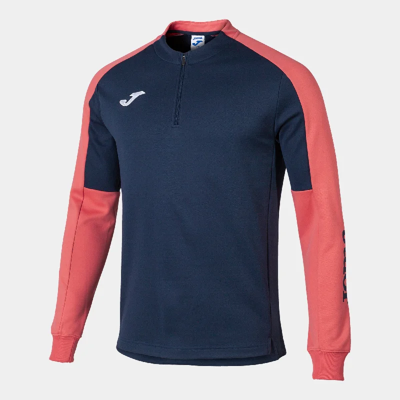 Joma Eco-Championship Sweatshirt (Dark Navy/Coral)