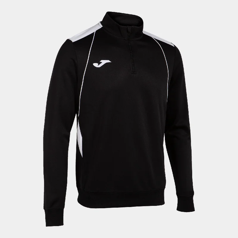 Joma Championship VII 1/2 Zip Sweatshirt (Black/White)