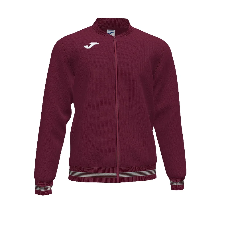 Joma Campus III Full Zip Jacket (Burgundy)