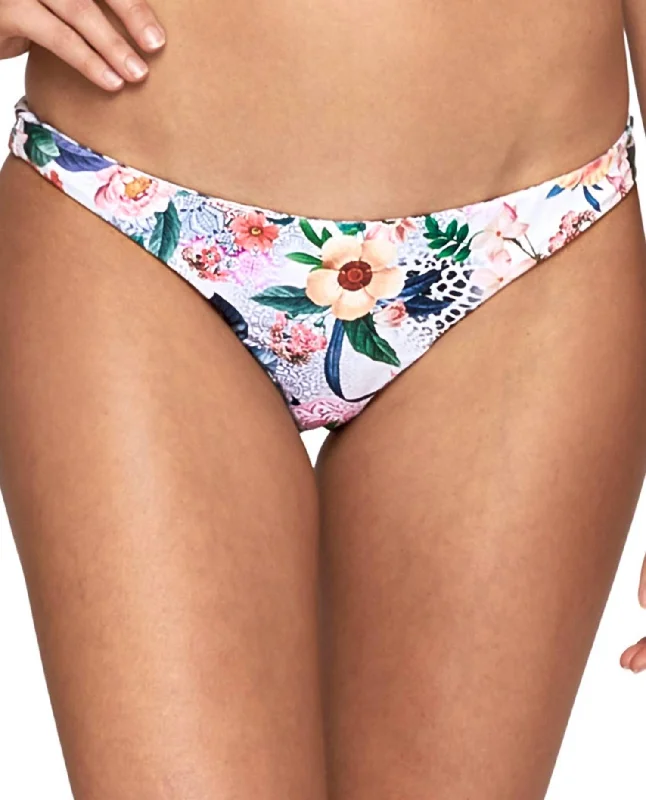 Gypsy Reversible Cheeky Hipster Bikini Bottom In Femme Floral