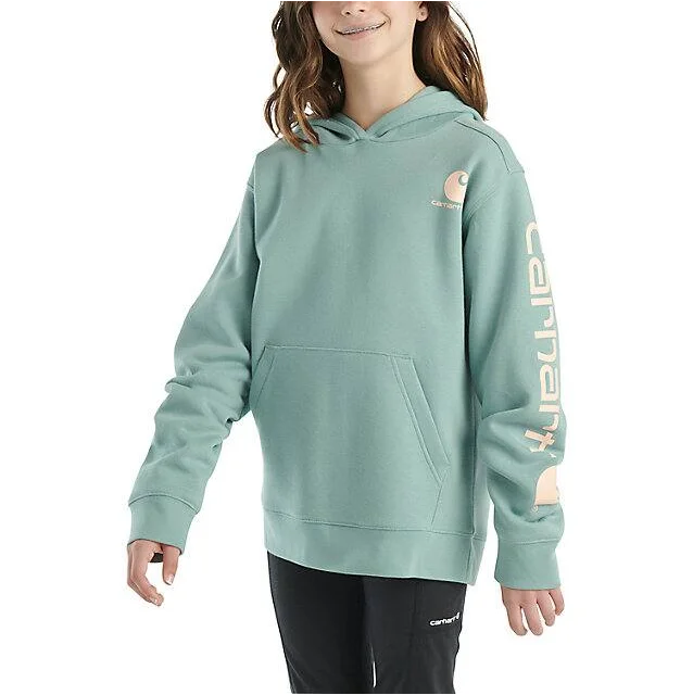 Girls' Long-Sleeve Graphic Sweatshirt - Patina