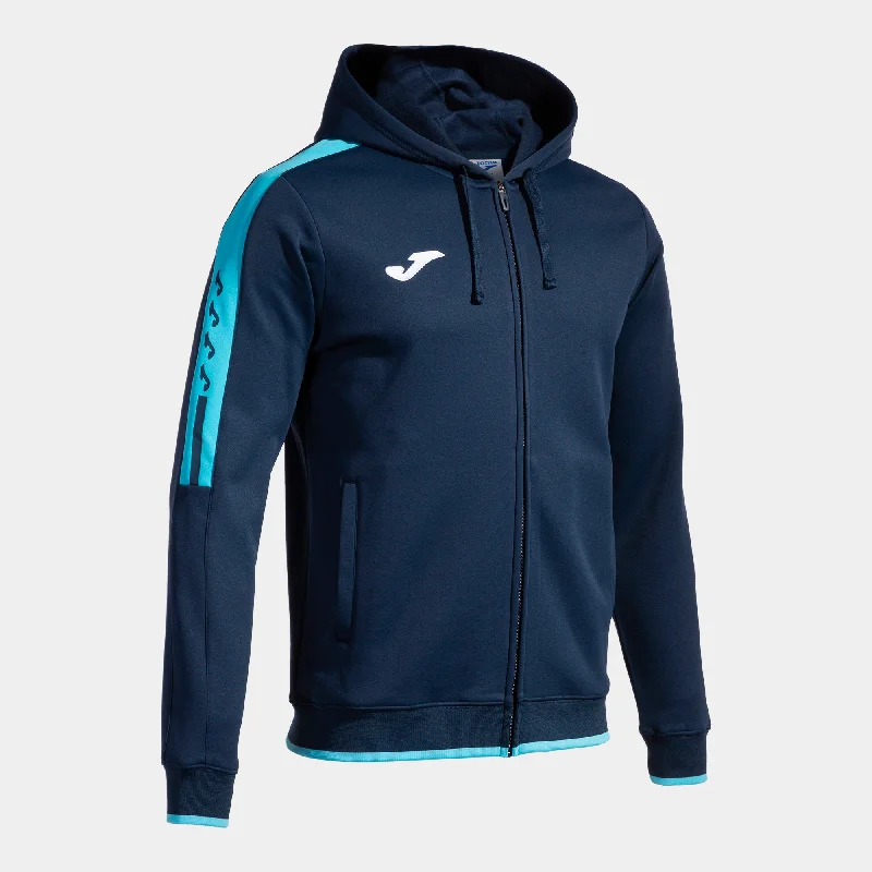 Joma Olimpiada Hoodie Jacket (Dark Navy/Turquoise Fluor)