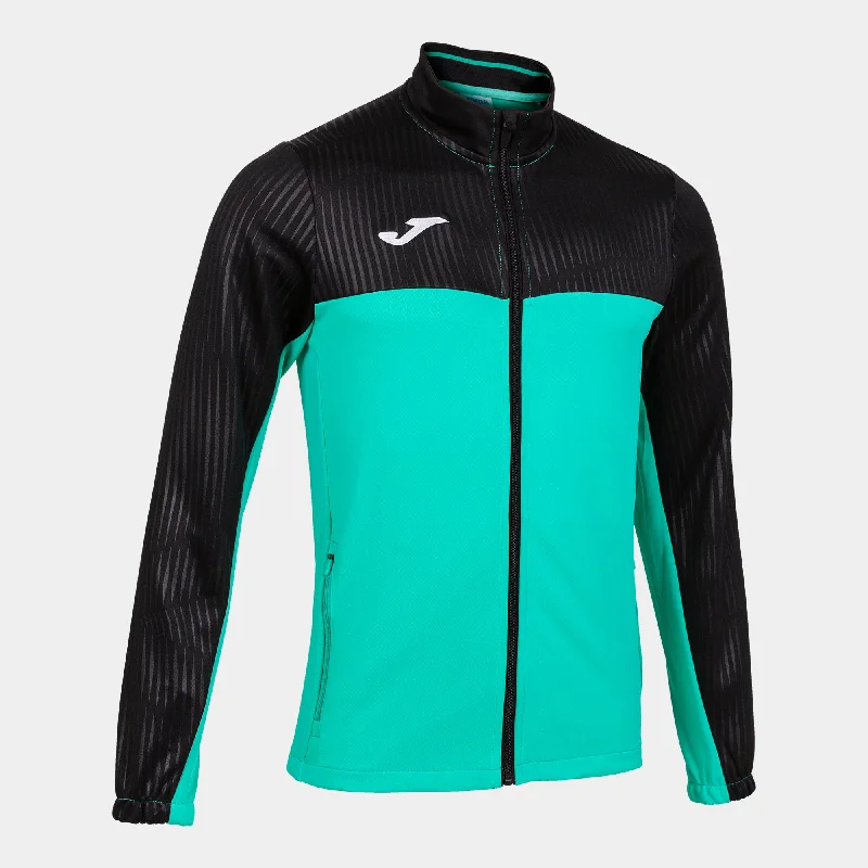 Joma Montreal Jacket (Aqua Green/Black)