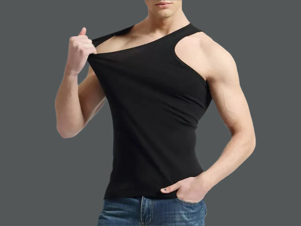 Gay Gym Tank Tops | Solid Cotton Tank Tops