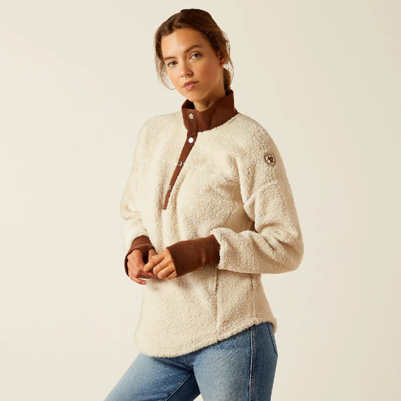 Women's Doyen Sweatshirt - Natural / Soft Silt