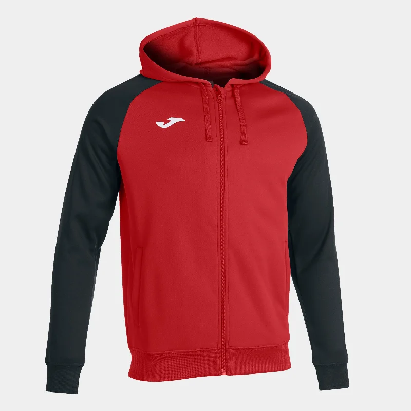 Joma Academy IV Hoodie Jacket (Red/Black)