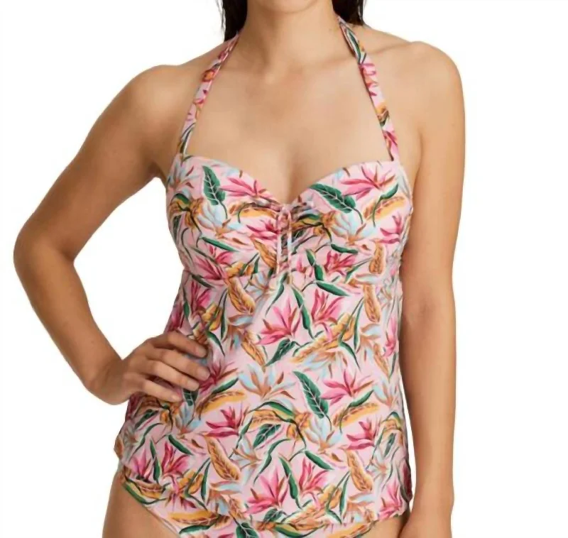 Sirocco Tankini Top In Pink