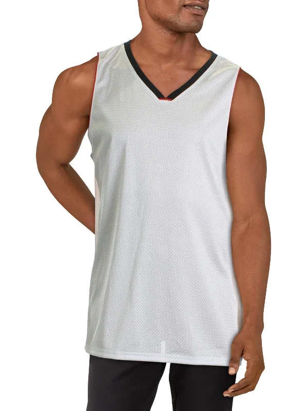 Mens Graphic Tank Jersey