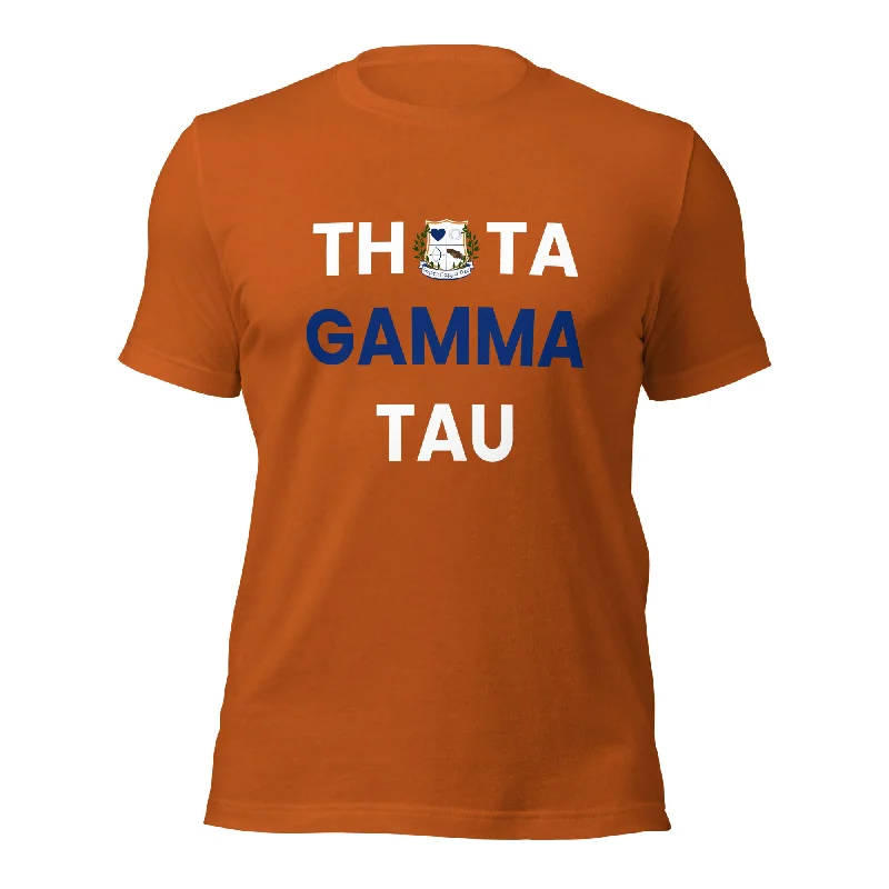 Theta Gamma Tau Signature Tee (Orange)