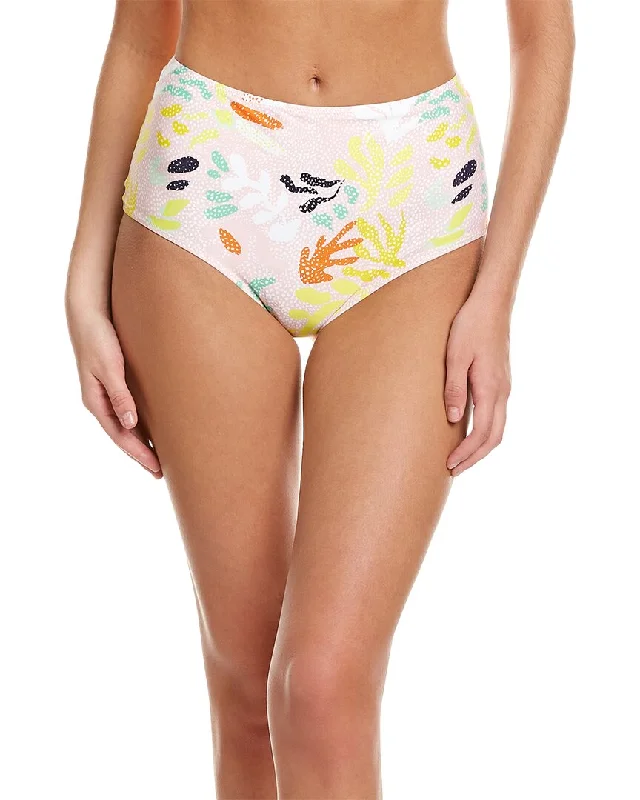 lemlem Reef High-Waist Bikini Bottom