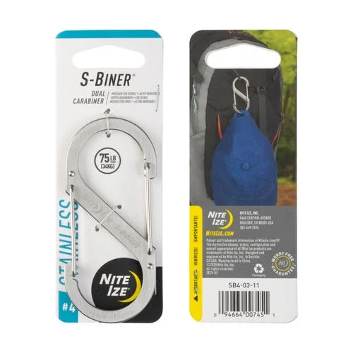 S-biner Stainless Steel Dual Carabiner #4