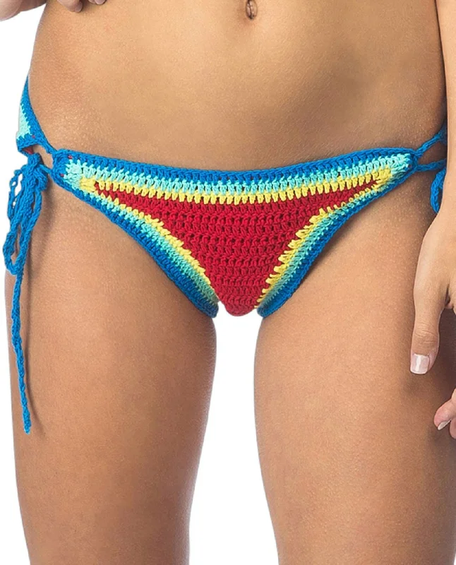 Crochet Adjustable Side Tie Hipster Bikini Bottom In How Do You Hue