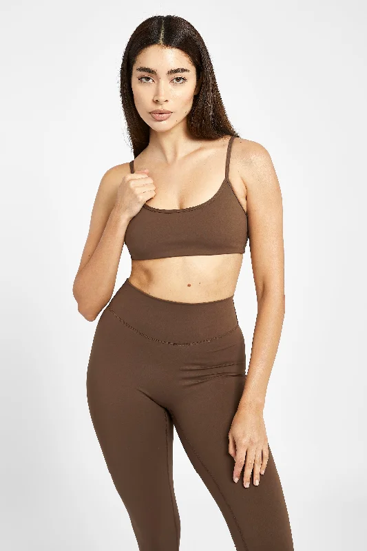 Base Sculpting Cami Bra - Truffle