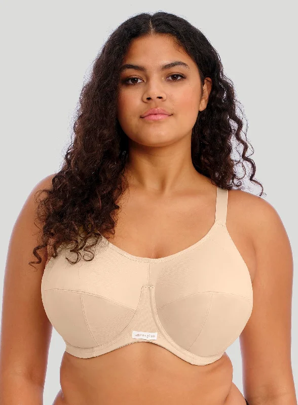 Elomi: Energise Sports Bra With J Hook Nude