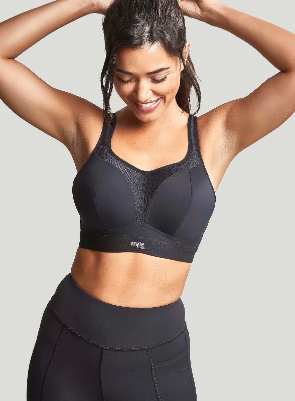 Panache Sport: Boundless Moulded Non Wired Sports Bra With Band Black