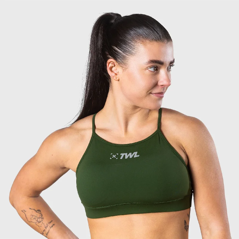 TWL - WOMEN'S FLEET BRA - DARK KHAKI