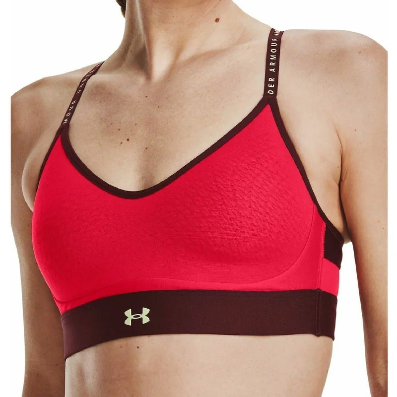 Under Armour infinity Low Womens Sports Bra - Red