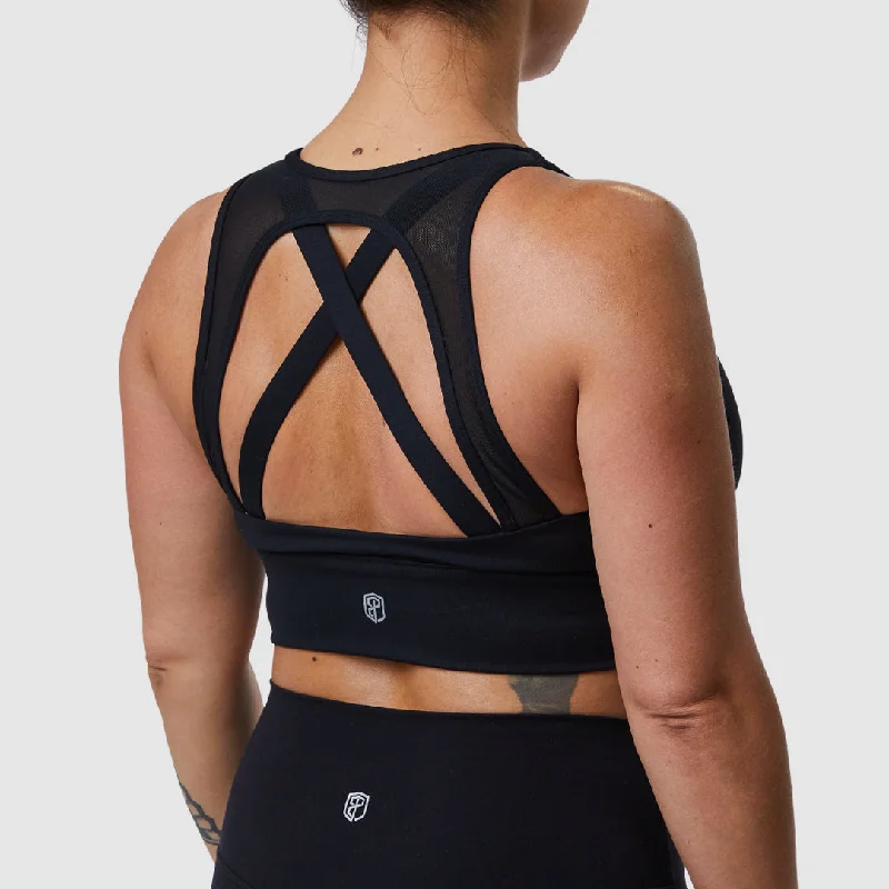 X-Factor Full Throttle Sports Bra (Black)