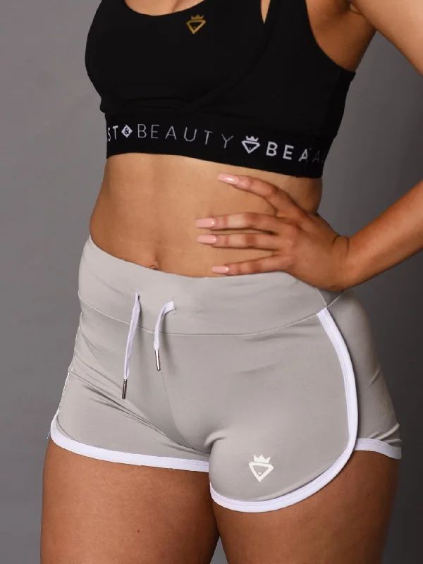 Beauty Booty Shorts - Grey