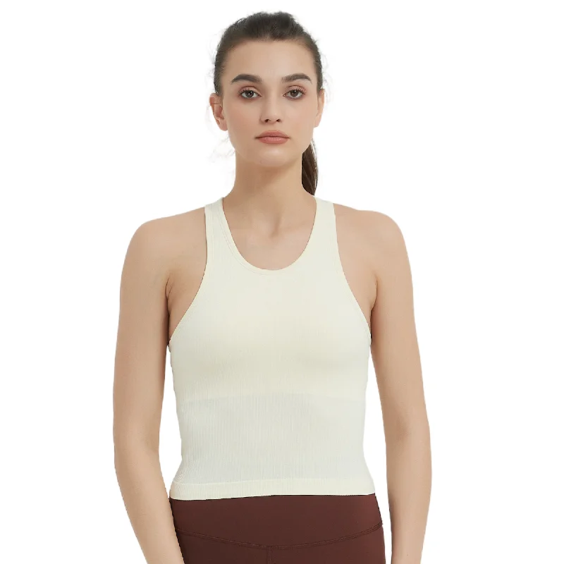 Racerback Tank Beige