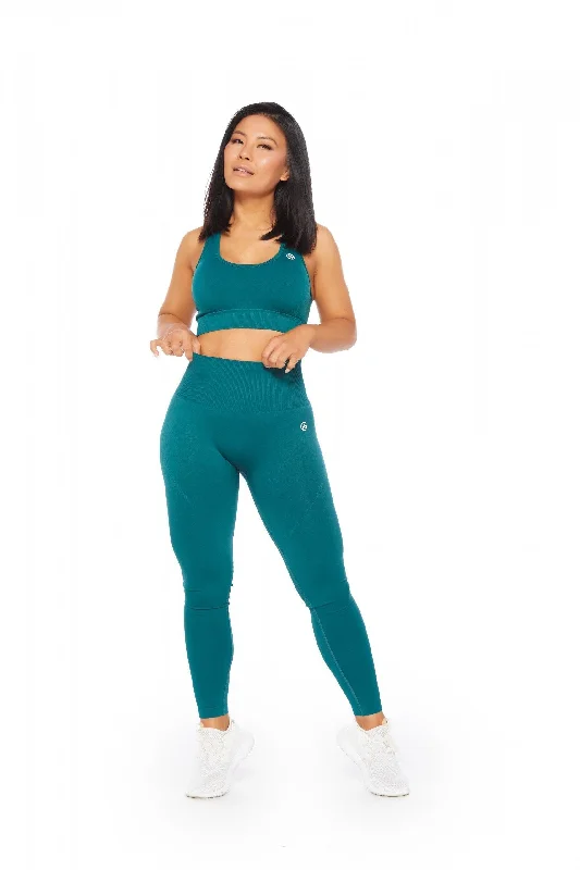 SEAMLESS Leggings - Dark Green