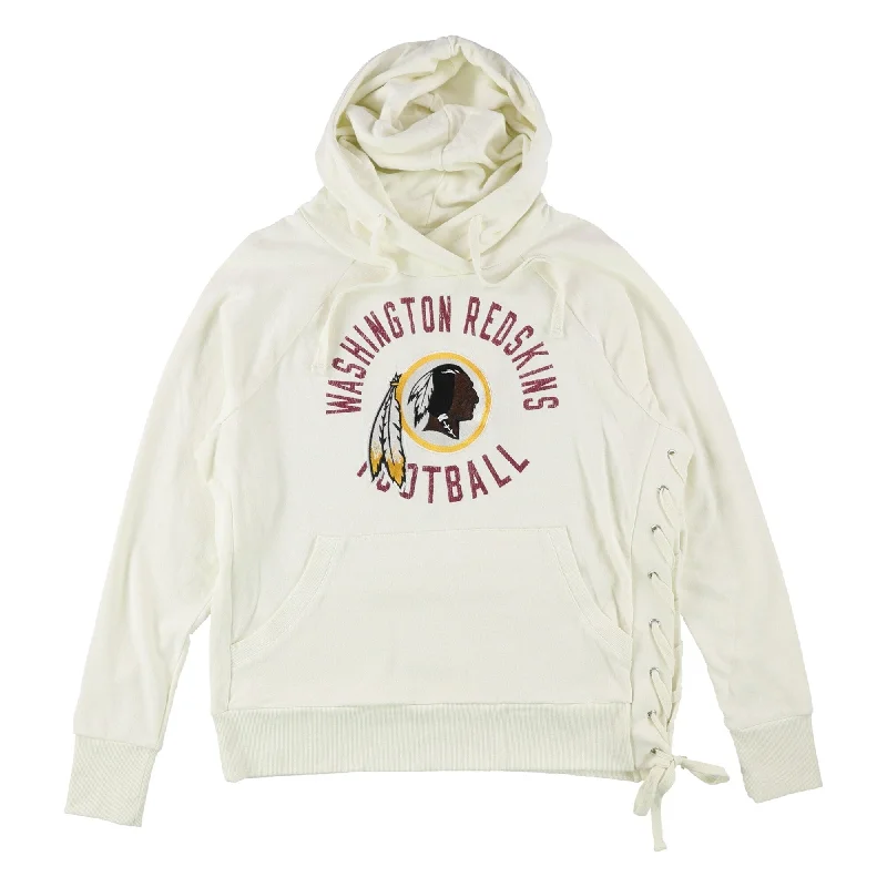 Touch Womens Redskins Lace-Up Hoodie Sweatshirt