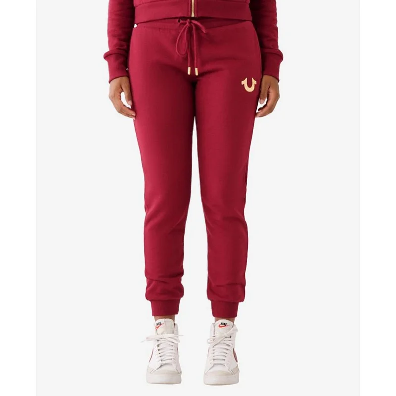 Womens Front Pockets Drawstring Sweatpants