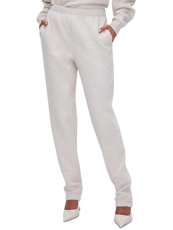 Womens Sherpa Pocket Sweatpants